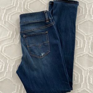 New York & Company jeans size 8 with camo patches